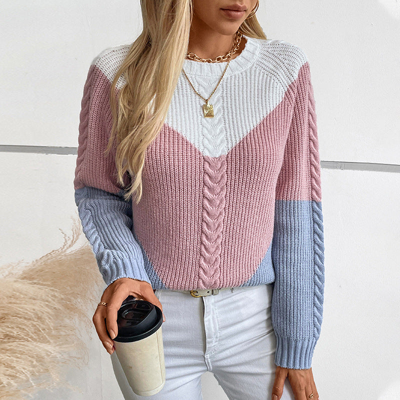 Farbgedrehter Pullover