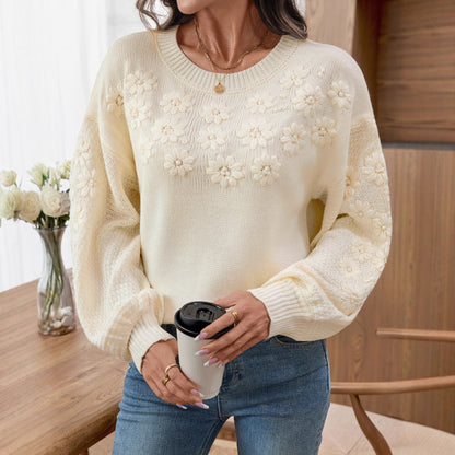 Chrysantheme Pullover