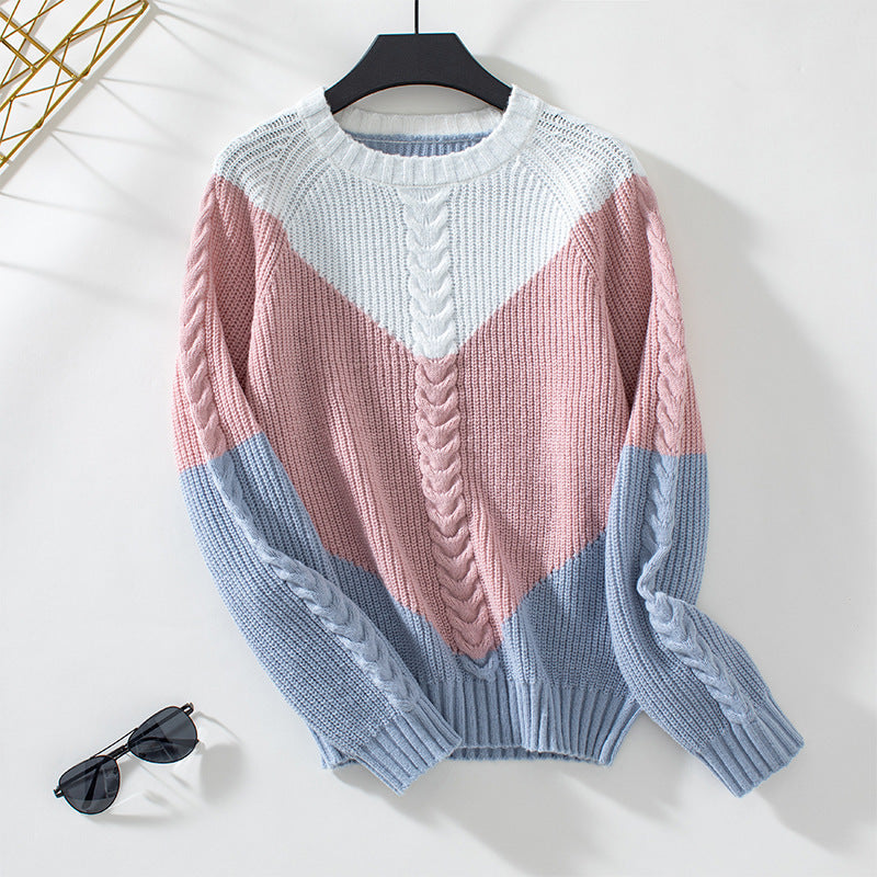 Farbgedrehter Pullover