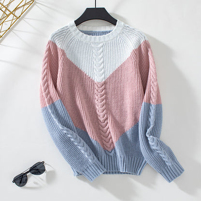 Farbgedrehter Pullover