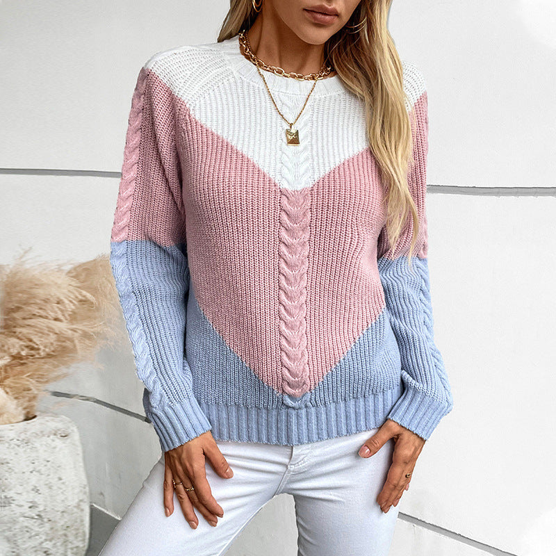 Farbgedrehter Pullover