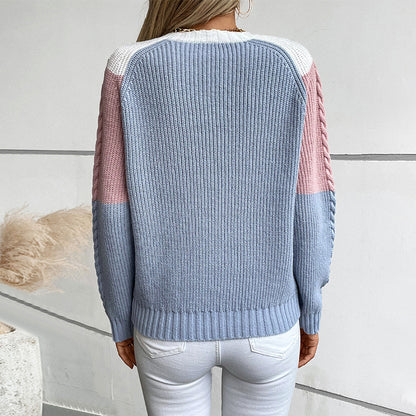 Farbgedrehter Pullover