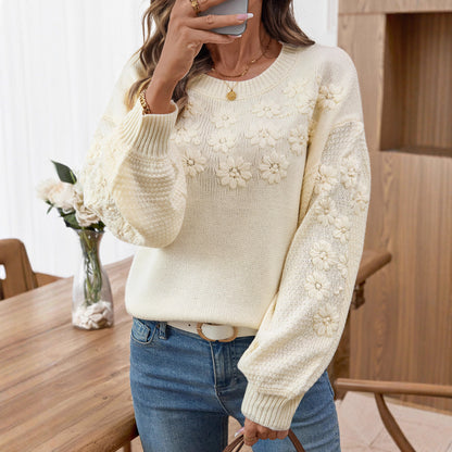 Chrysantheme Pullover