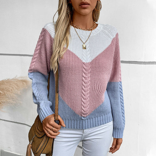 Farbgedrehter Pullover
